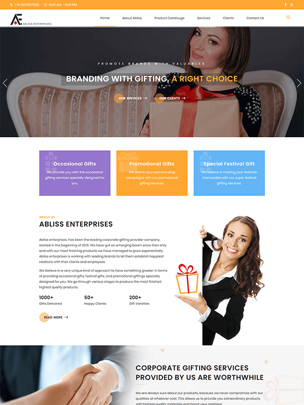 abliss enterprises website