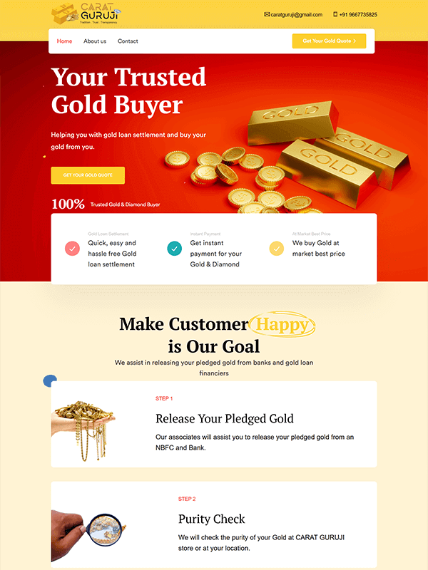 carat guruji website