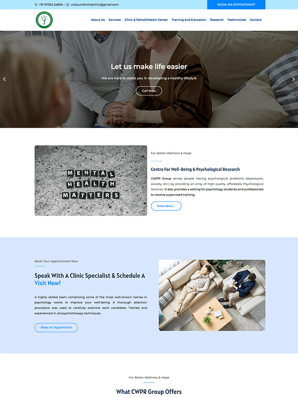 cwpr group website
