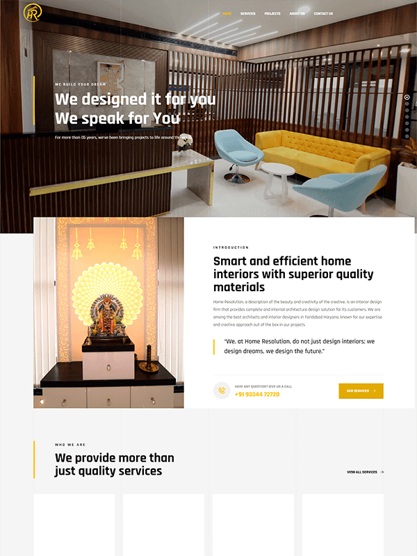 home resolution website